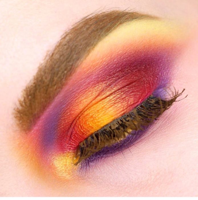 sunset make up 3