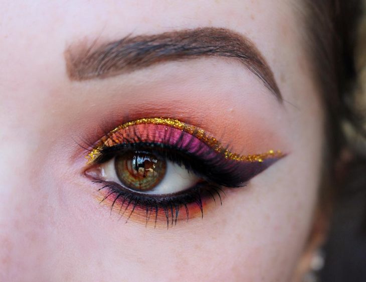 sunset make up inspirada