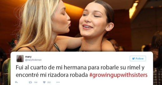15 tuits que revelan la realidad de crecer con hermanas