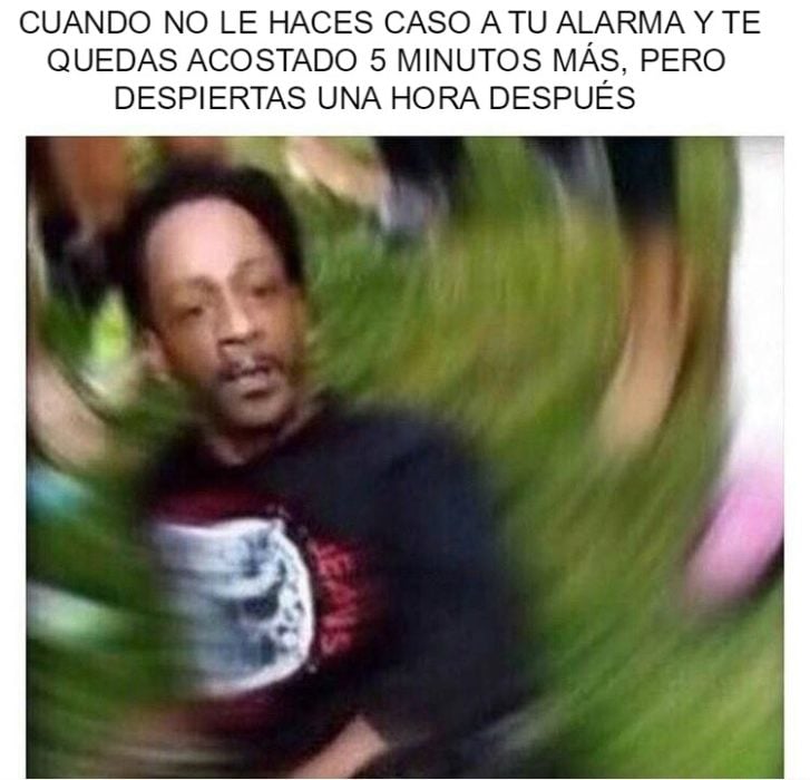 una hora después