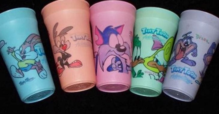 vasos que cambian de color