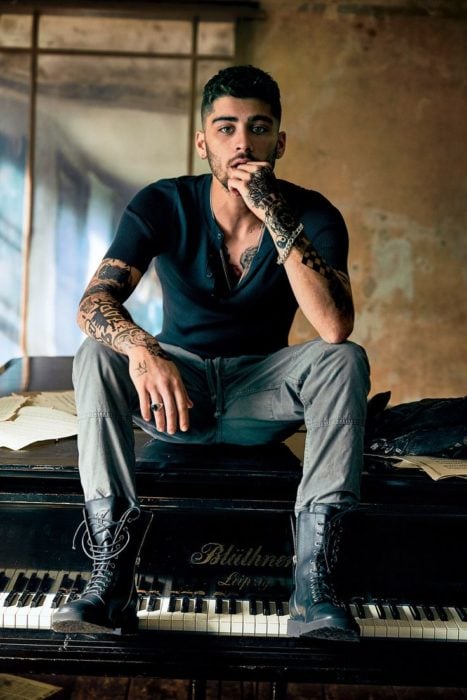zayn malik primer beso