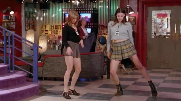 chicas bailando 1990