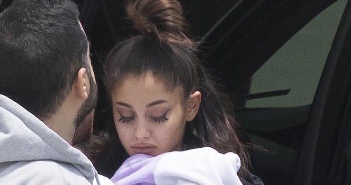 Ariana Grande después del atentado en Manchester 