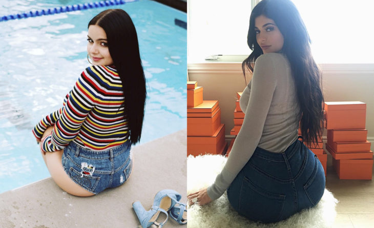 Ariel Winter copia el estilo de Kylie Jenner 