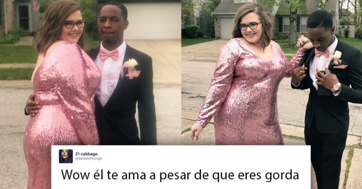 Este chico defendió a su novia cuando alguien se burlo de su peso