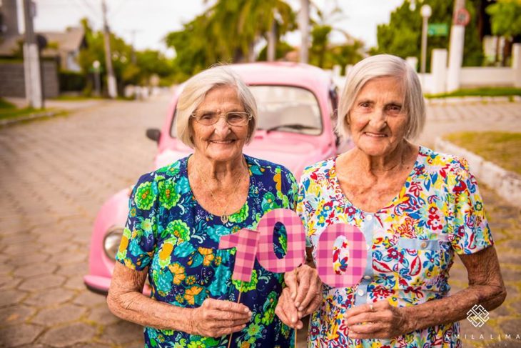 Gemelas celebran 100 años 