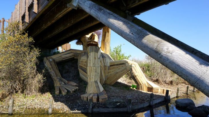 esculturas de madera gigantes