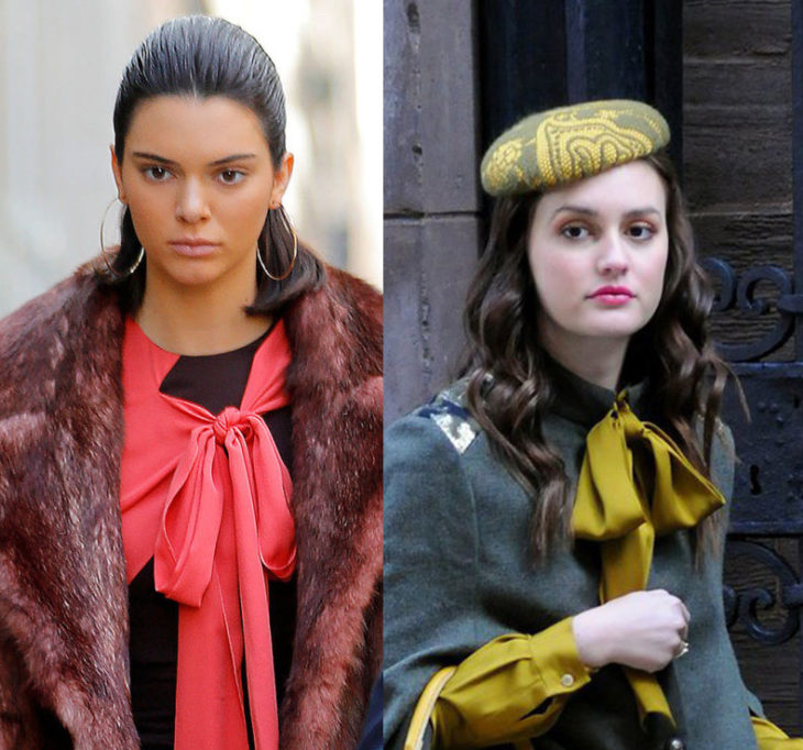 Kendall jenner igual que blair warldorf 