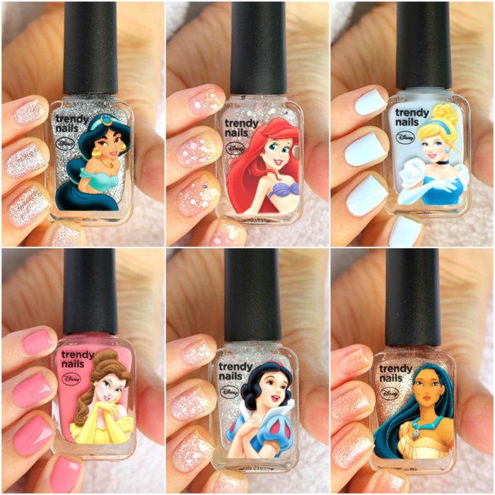 esmalte princesas disney