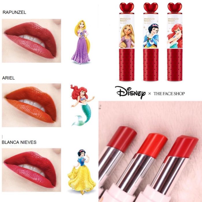 labiales princesas disney