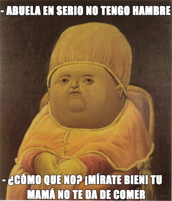 Memes con obras de arte 