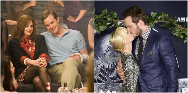 Chris Pratt y Anna Faris