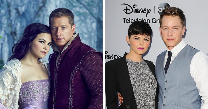 9. Joshua Dallas y Ginnifer Goodwin