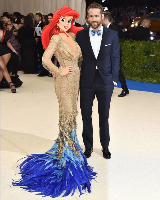 Princesas de Disney en la gala del met 