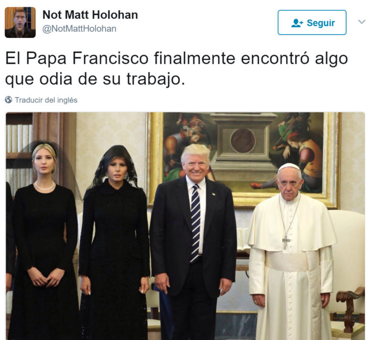 Reacciones de la visita de Trump al Papa Francisco 