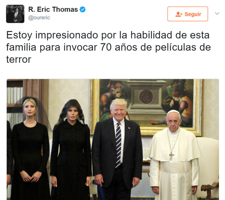 Reacciondes de la visita de Trump al Papa Francisco 