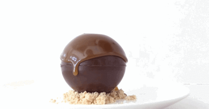 GIF postre de chocolate 