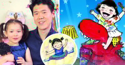 Lloraba porque no había una niña como ella en los cuentos; su padre decidió crearle uno