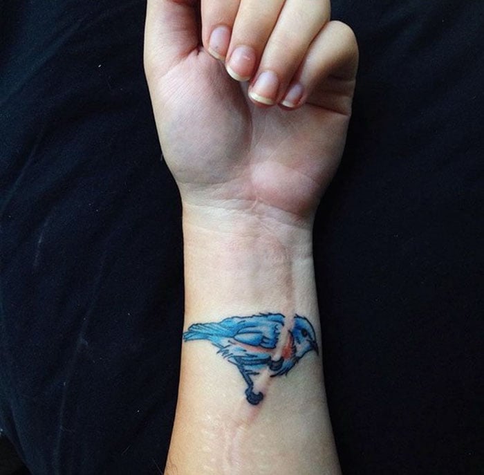 Tatuaje cicatriz