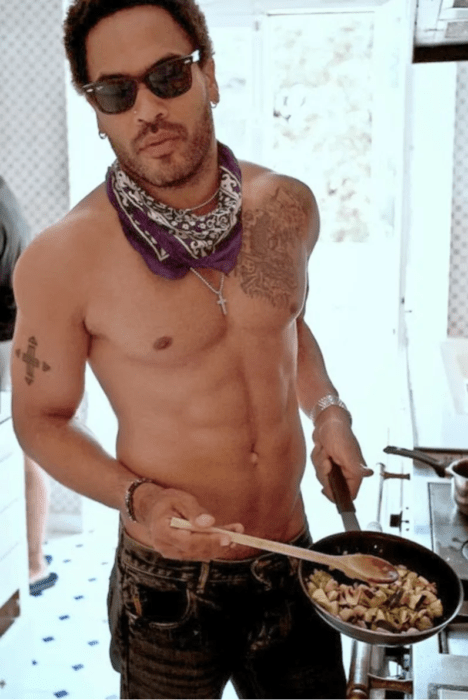 hombre cocinando