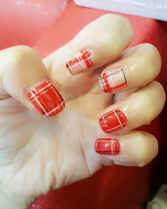 Uñas con transparencias