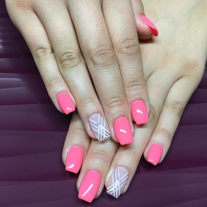 Uñas con transparencias