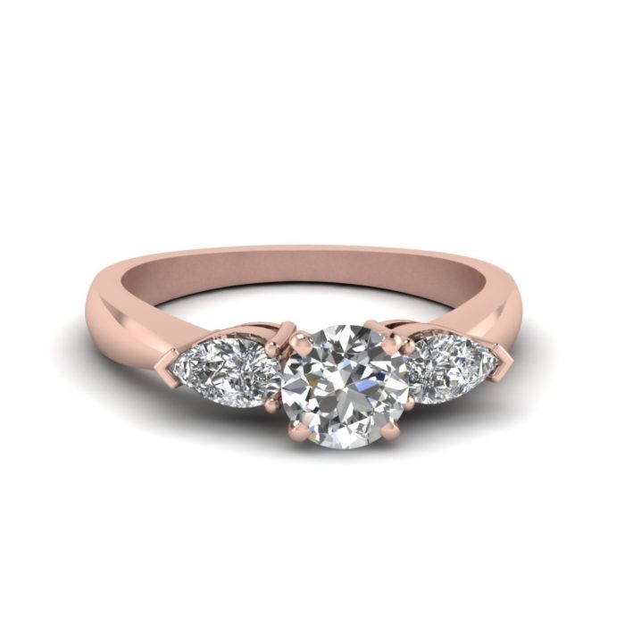 anillo compromiso rose gold 3