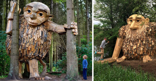 Este bosque de Copenhague esta lleno de gigantes y solo los valientes se atreven a entrar