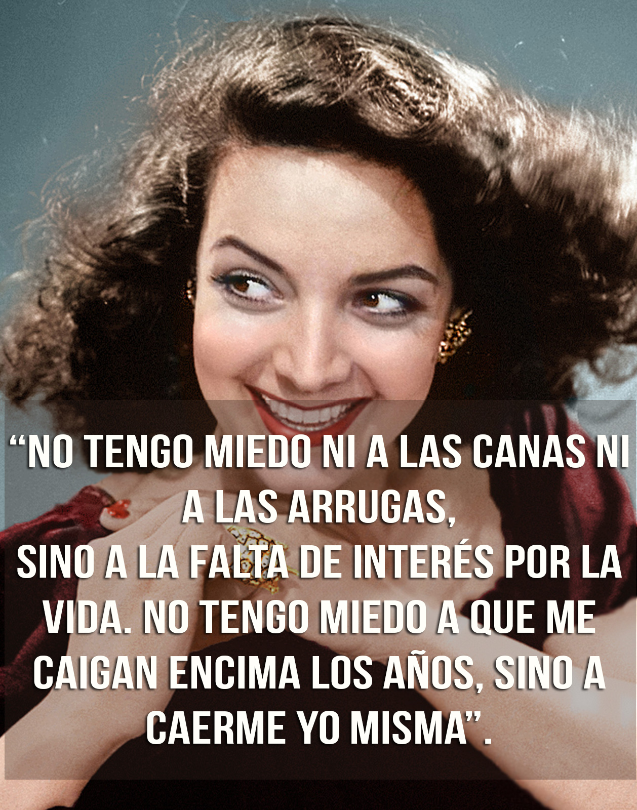 15 Inspiradoras frases de María Felix que debes de conocer