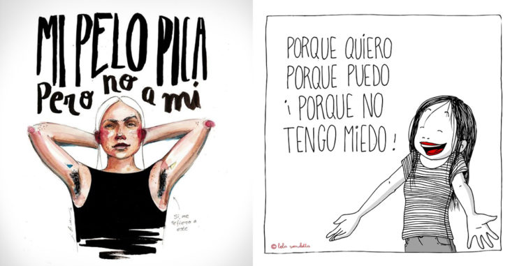 10 Ilustradoras feministas que buscan el empoderamiento femenino