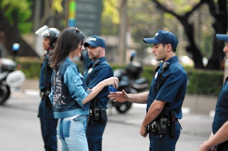 kendall jenner comercial de pepsi