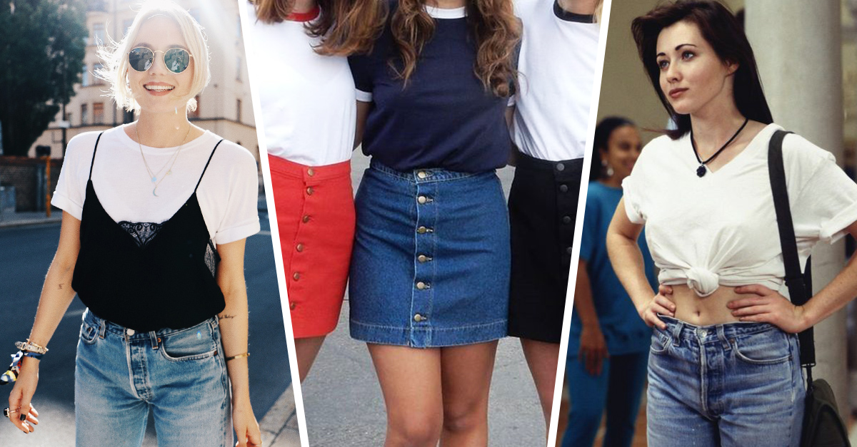 pedazo Contiene Parque jurásico 20 outfits que solo las chicas de los 90 recordaran