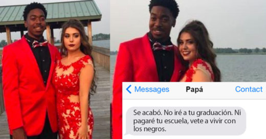 El padre de esta chica la rechazó por salir con un chico de color