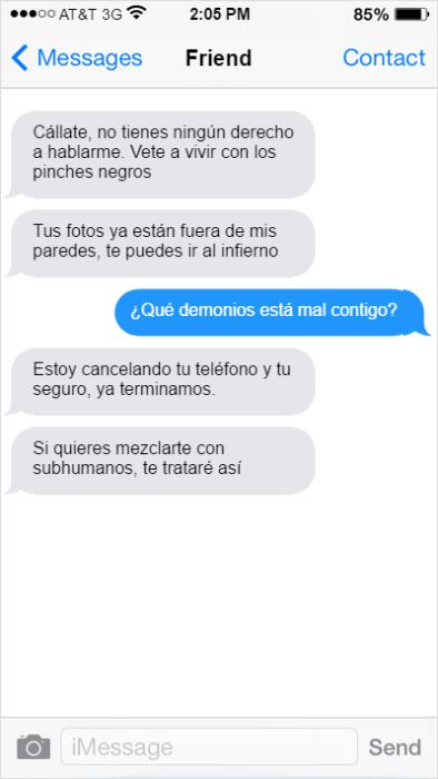 Conversación padre e hija 