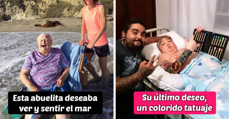 15 Personas que cumplieron su ÚLTIMO deseo antes de morir; ¡prohibido llorar!