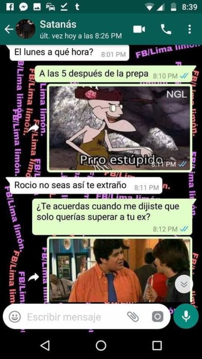 capturas de pantalla con memes