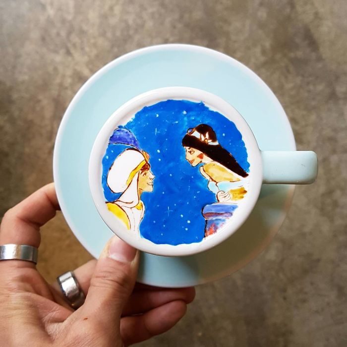 tazas de café obras de arte