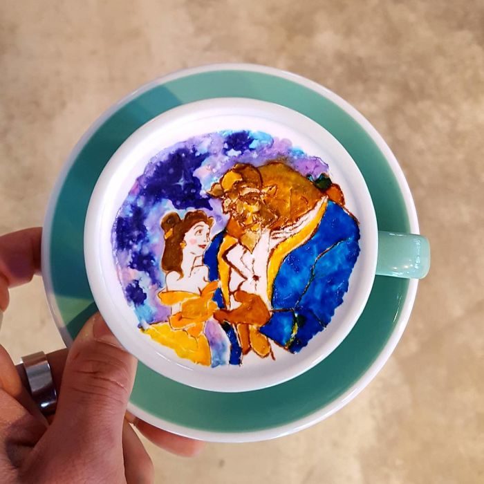 tazas de café obras de arte