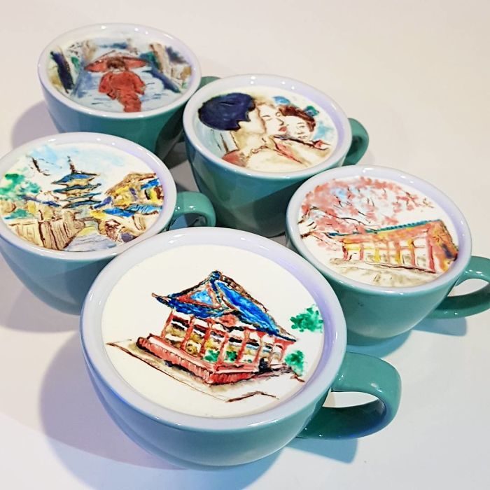 tazas de café obras de arte