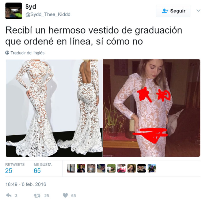 Vestidos que fueron un fraude 