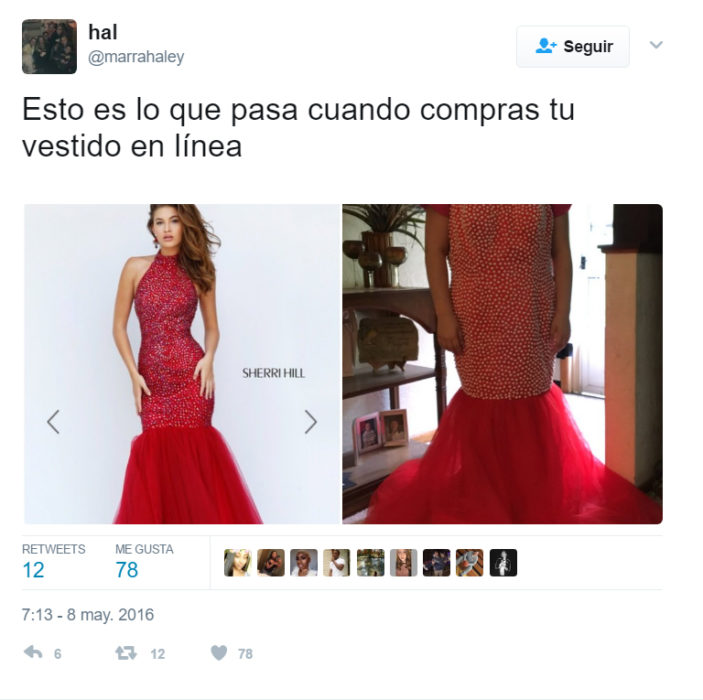 Vestidos que fueron un fraude 