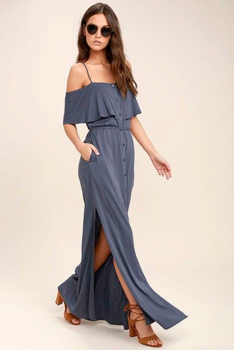 vestidos sin hombros 36