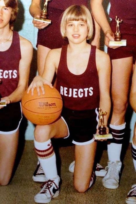 brad pitt baloncesto team