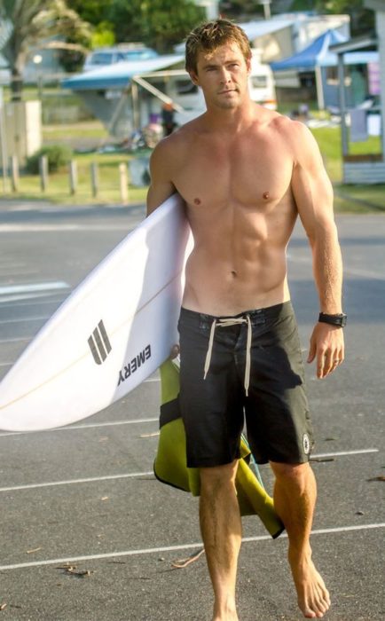 chris hemsworth abs