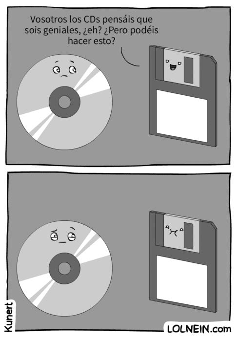 disquete vs cd