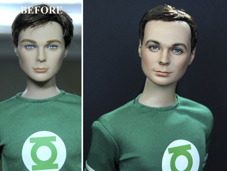 jim parsons sheldon cooper doll