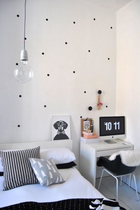pared con puntos