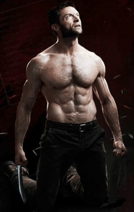 hugh jackman abs