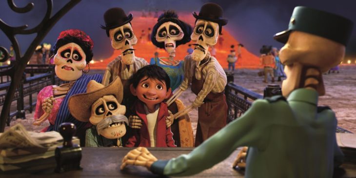 calaveras película coco 